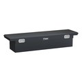 Uws UWS 72IN ALUMINUM SINGLE LID CROSSOVER TOOLBOX PULL HANDLE LOW PROFILE MATTE BLACK TBS-72-LP-PH-MB